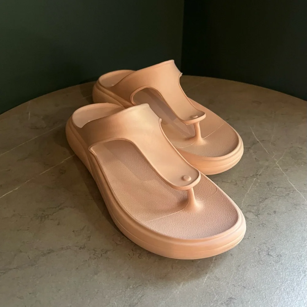 Stuart Weitzman Stuflex T-strap EVA Sandal